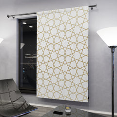 Vintage-Inspired Geometric Patterned Curtain for Living Room - Transform Your Home Decor with Timeless Elegance