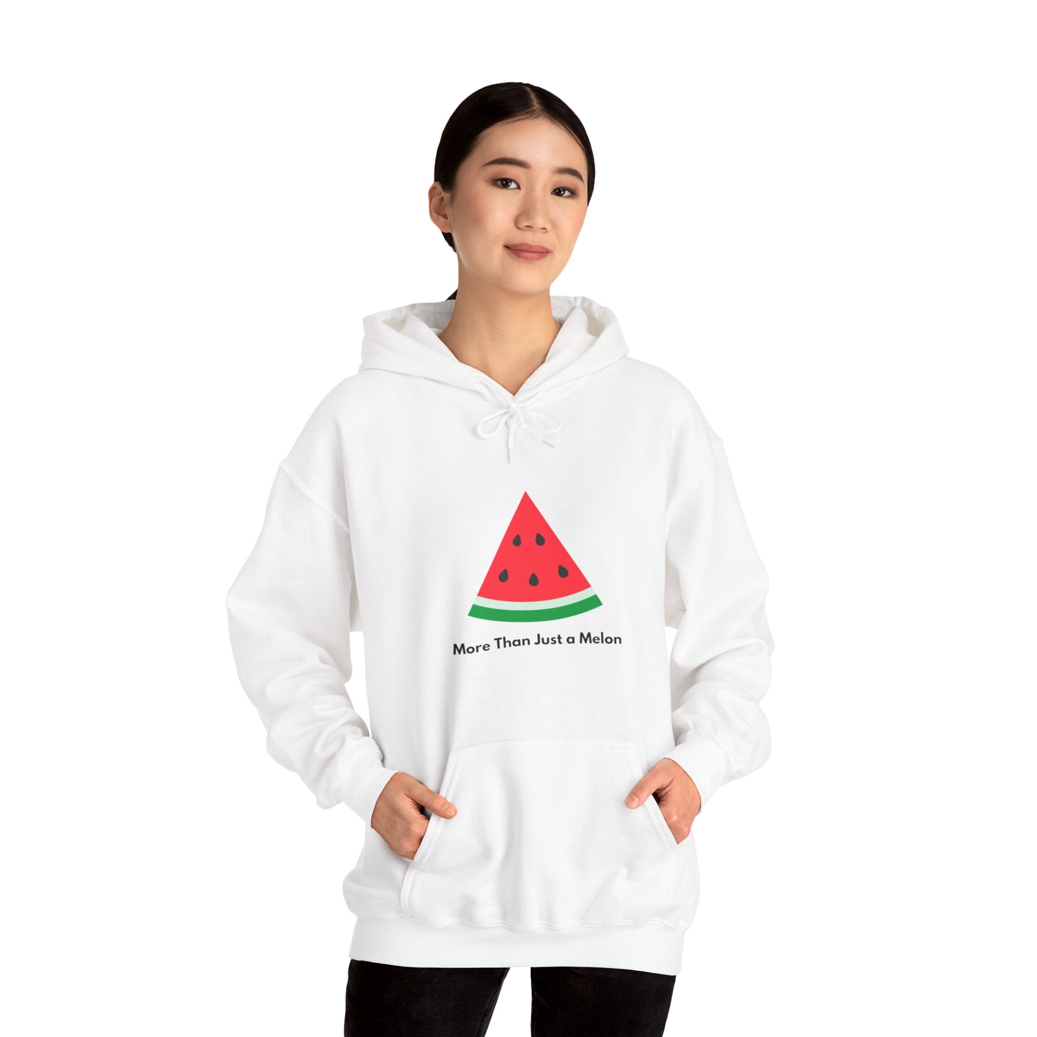 Watermelon Unity Hoodie - Stand with Palestine Watermelon Graphic Sweater: Cozy Comfort Meets Solidarity