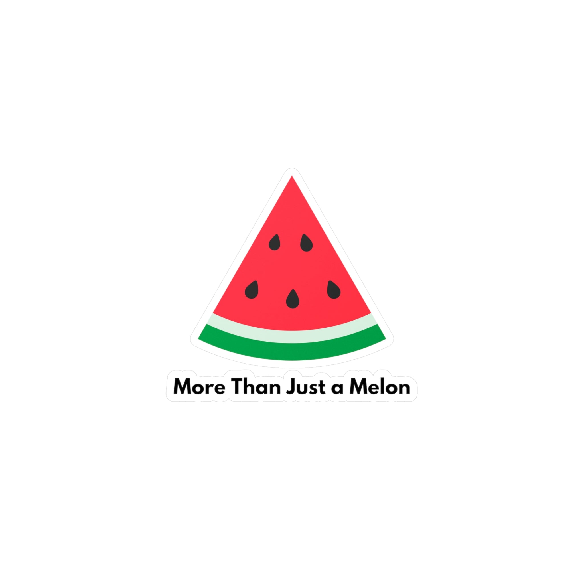 Unity Watermelon Sticker - Embrace Solidarity with the Palestinian Cause