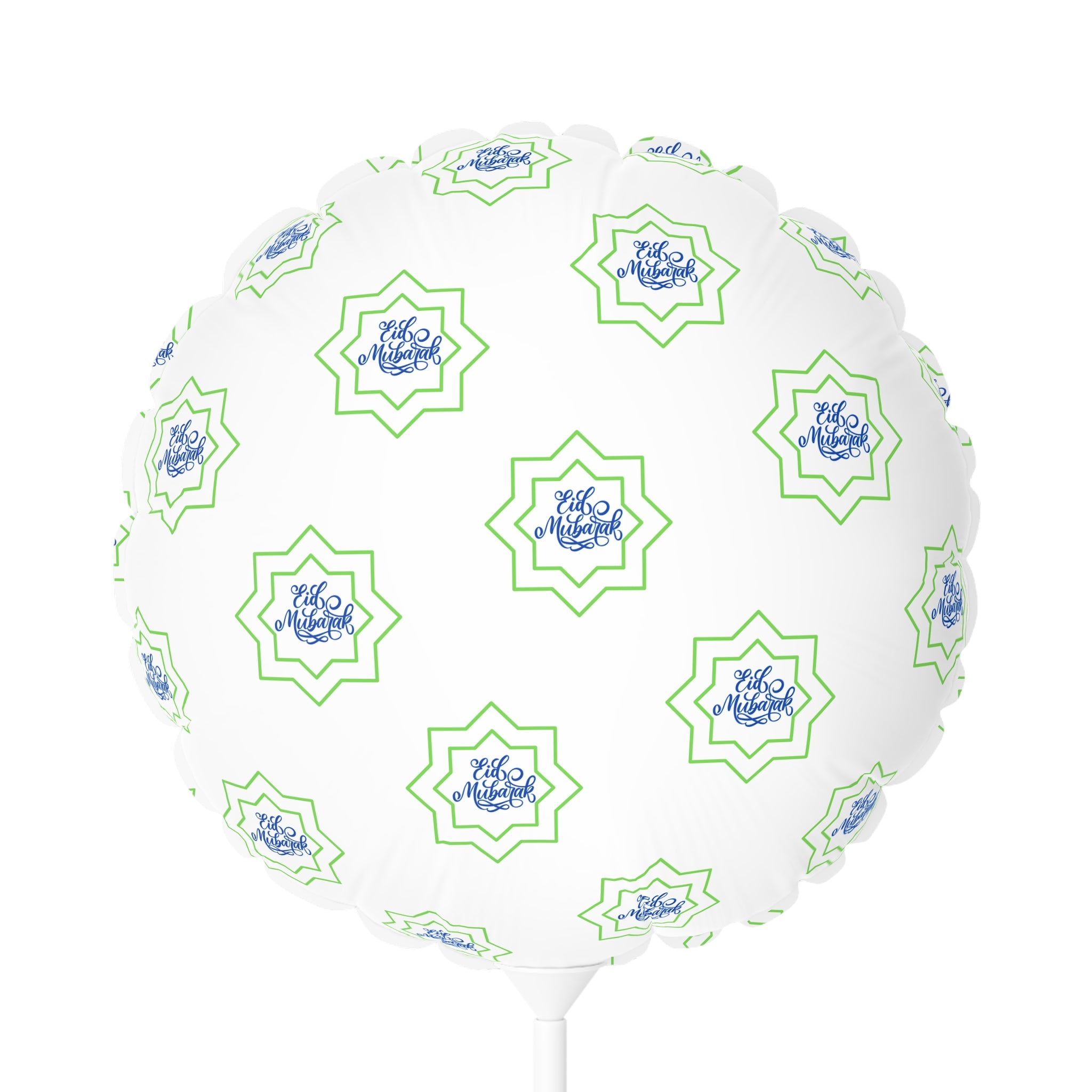 Eid Celebration Mylar Balloon - Perfect Ramadan Duaa & Gifts Theme - 11" & Festive Decor