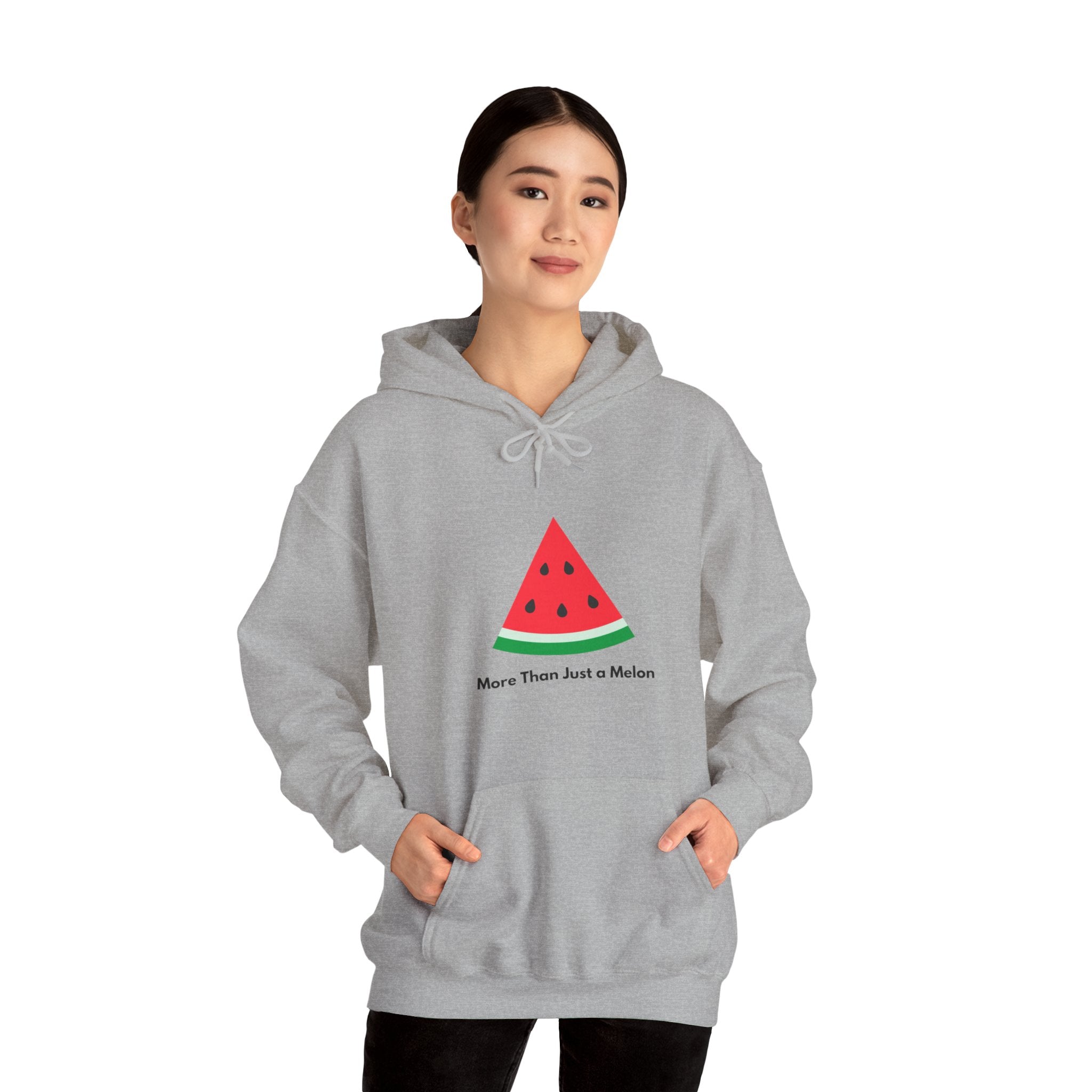 Watermelon Unity Hoodie - Stand with Palestine Watermelon Graphic Sweater: Cozy Comfort Meets Solidarity