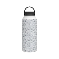 Modern Geometric Patterned Stainless Steel Tumbler - Elevate Your Hydration Experience in Style