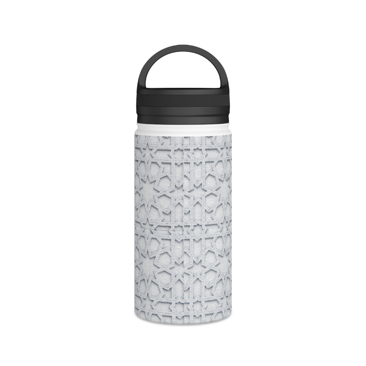 Modern Geometric Patterned Stainless Steel Tumbler - Elevate Your Hydration Experience in Style