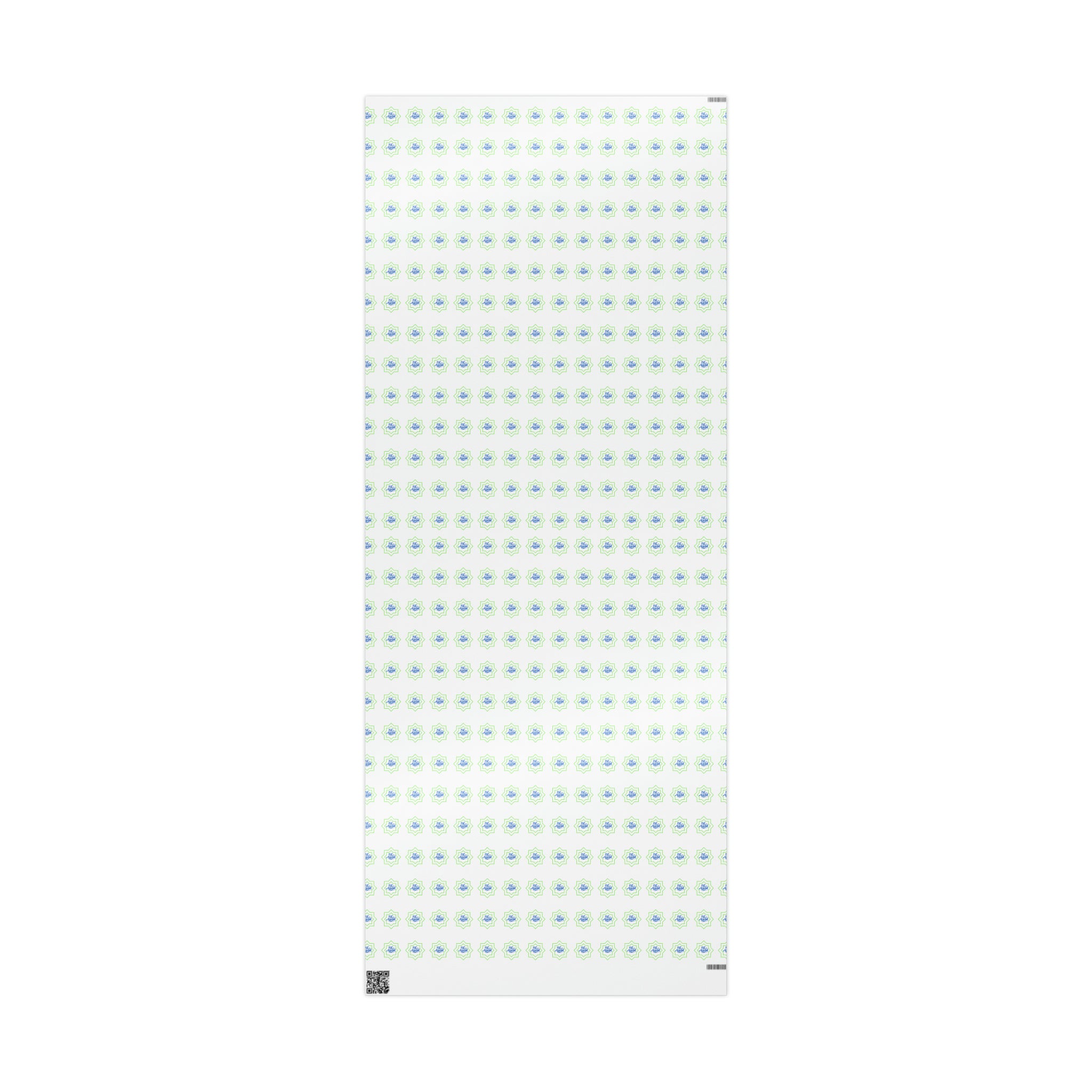 A sheet of postage stamps featuring a repeated decorative pattern for Ramadan.
Product Name: Medina Roots Eid Celebration Wrapping Paper - Ramadan Inspired Design for Meaningful Gifts