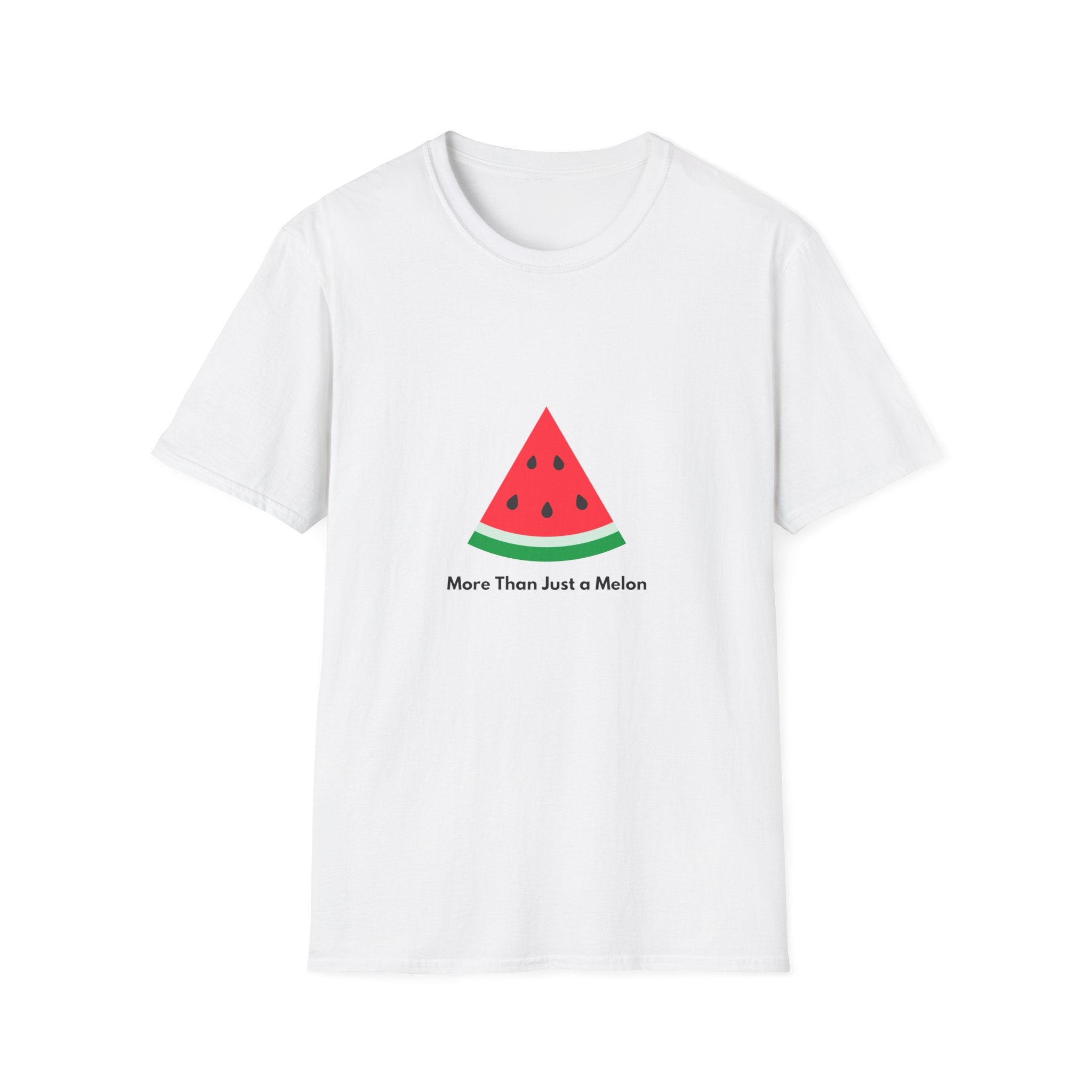 Unity & Solidarity Watermelon Print T-Shirt - Embrace Palestinian Cause with Style