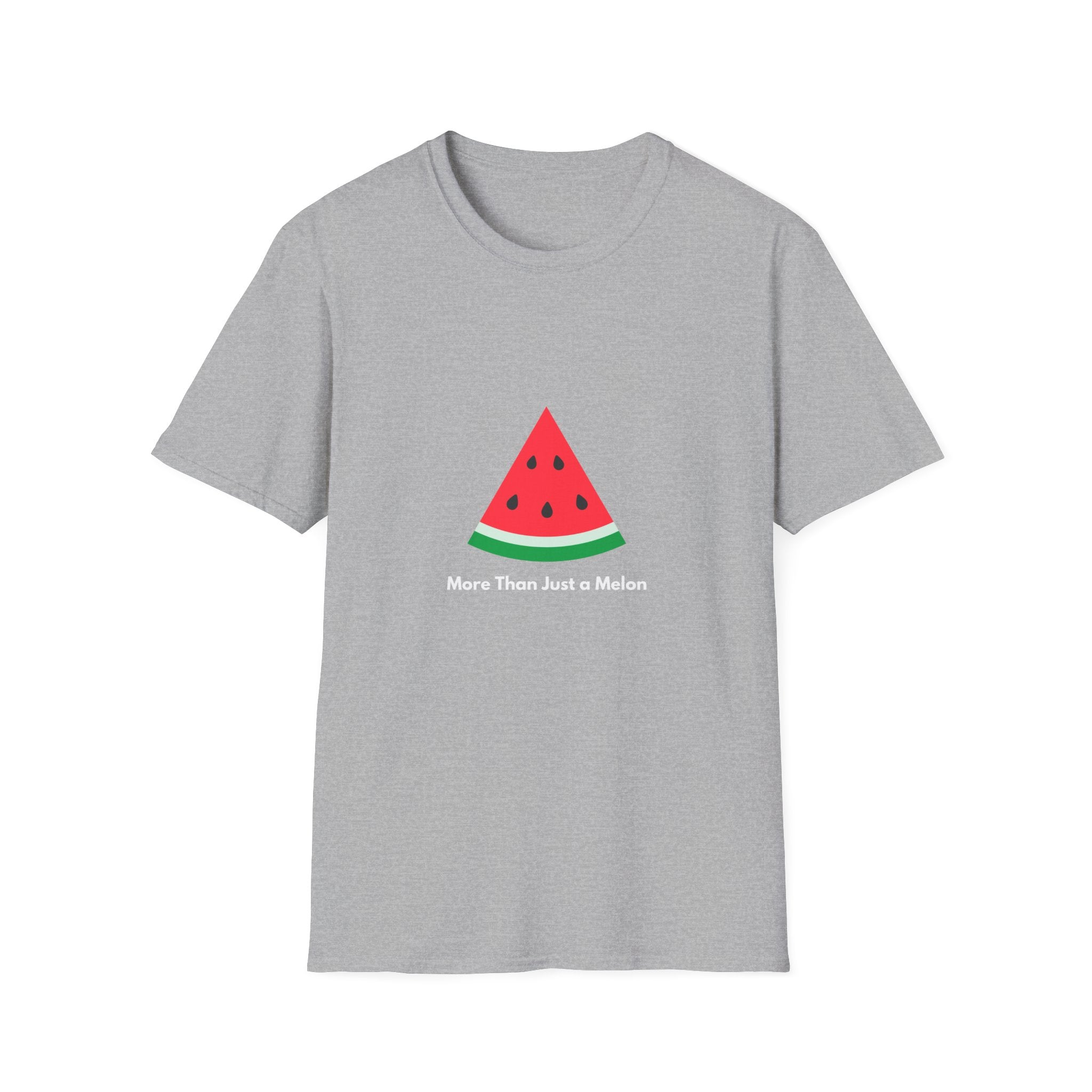 Unity & Solidarity Watermelon Print T-Shirt - Embrace Palestinian Cause with Style