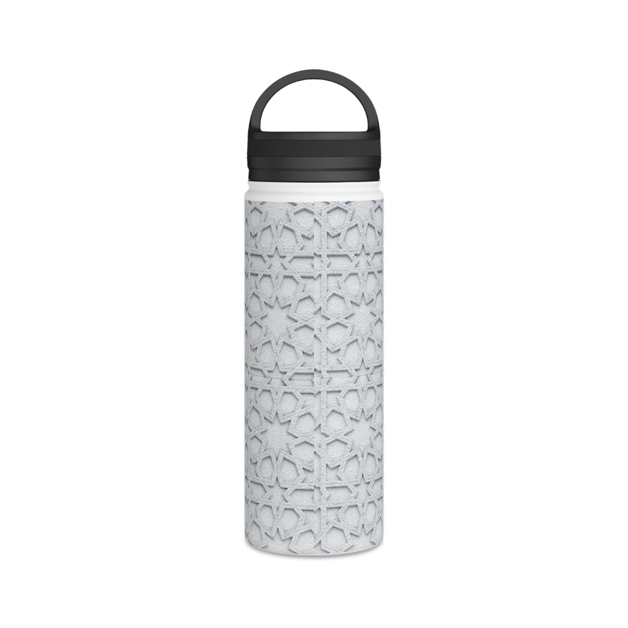 Modern Geometric Patterned Stainless Steel Tumbler - Elevate Your Hydration Experience in Style