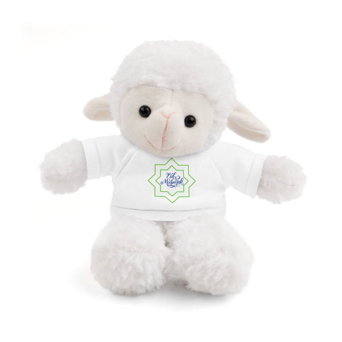 Joyful Eid Mubarak Celebration Sheep Stuffed Doll - Embrace Festive Delight & Happiness