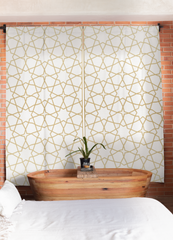 Vintage-Inspired Geometric Patterned Curtain for Living Room - Transform Your Home Decor with Timeless Elegance