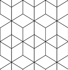 Geometry Peel and Stick Wallpapers White Black Hexagon Trellis Modern Stripe Self Adhesive Wallpaper for Bedroom Home Decorative