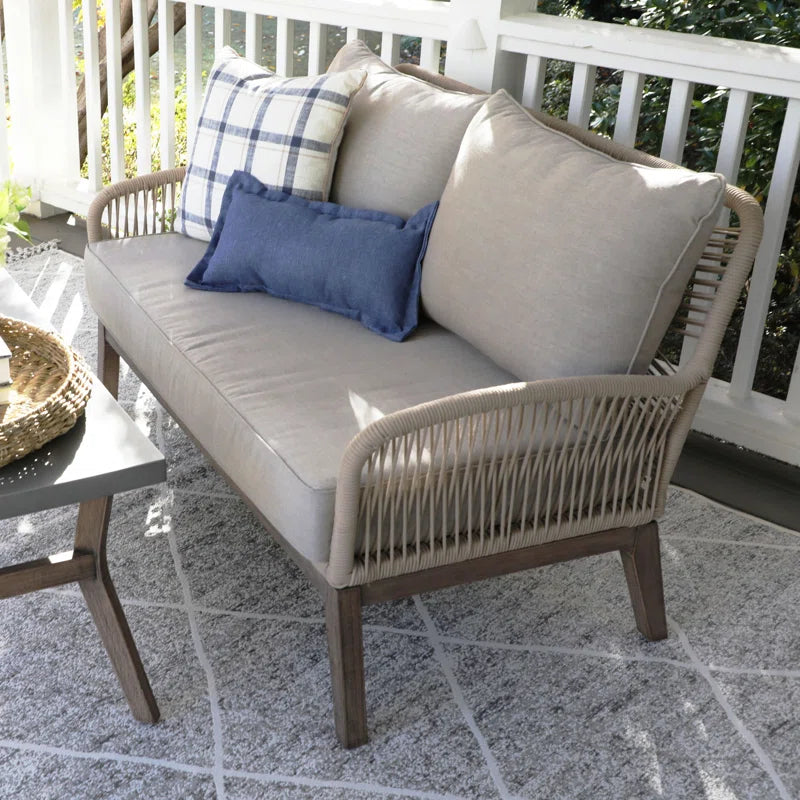 Granada 4 - Person Outdoor Seating Group with Sunbrella Cushions